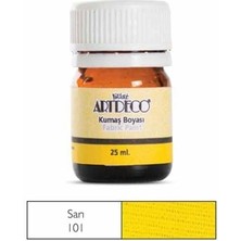 Artdeco 25 ml Kumaş Boyası Sarı 10A-101