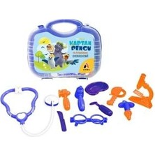 Adel Trt Çocuk Kaptan Pengu ve Arkadaşları Doktor Seti Çantası 10 Parça 2013000488000