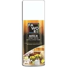 Fawori 400 ml Akrilik Sprey Boya Mat Beyaz RAL9003