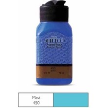 Artdeco Enamel 75 ml Cam ve Seramik Boyası Mavi 130 I-450