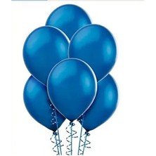 Nedi Metalik Balon 10"lu Lacivert 12964