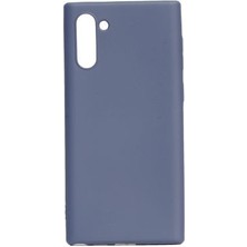 Samsung Galaxy Note 10 Kılıf Esnek Yapılı Ince Slim Silikon Kapak Ryc/premier