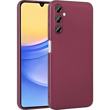 Galaxy A15 Kılıf Esnek ve Soft Silikon Kapak Lupsy Kapak