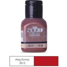 Artdeco 25 ml Akrilik Ahşap Boyası Ateş Kırmızı 70A-3015