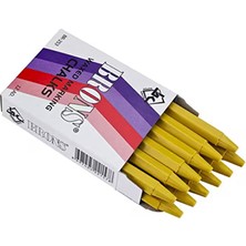 Brons Yağlı Tebeşir Sarı BR-253 12"li