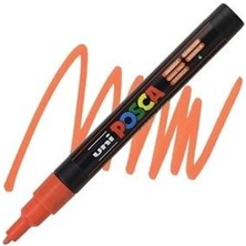 Uni Posca 0.9-1.3 Su Bazlı Poster Markörü Orange Pc-3m