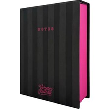 Victorias Journals 11X15.8 Sert Kap.ivory Kağıt Renkli Kenar Çizgili Notluk 340YP 125-2164