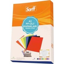 Sarff A3 450MIC Cilt Kapağı Buzlu Şeffaf 15201131