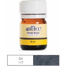 Artdeco 25 ml Kumaş Boyası Gri 10A-117