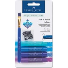 Faber Castell Gelato Mum Boya Mavi Tonlar 4 Renk 121803