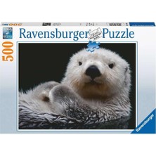 Puzzle 16980 - Tatlı Küçük Otter - 500 Parça Yapboz 10 Yaşından Büyük Çocuklar ve Yetişkinler Için, Hayvan Motifli Yapboz