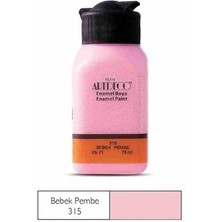 Artdeco Enamel 75 ml Cam ve Seramik Boyası Bebek Pembe 130 I-315