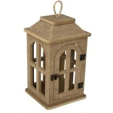 Aka Ahşap 22.5X22.5X50 cm Fener Fnr 01