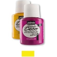 Pebeo Deco 110 ml Ahşap Boyası Limon Sarı 56