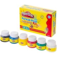 Play-Doh 6renk Parmak Boyası 30 ml PR001