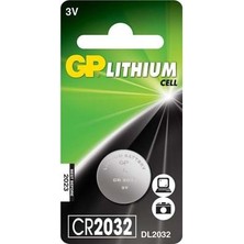 Gp CR-2032 Pil 3V