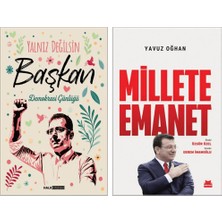 Halk Kitabevi Yalnız Değilsin Başkan ve Millete Emanet Yavuz Oğhan Ciltsiz 376 Sayfa Halk Yayınları