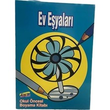 Keskin Color Okul Öncesi Hikayeli Boyama Besinler