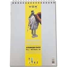 Vox A4 Eskiz Defteri 52 gr SE52A4