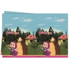 Nedi Lisanslı Masa Örtüsü Masha Ile Ayısı 86515