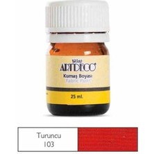 Artdeco 25 ml Kumaş Boyası Turuncu 10A-103