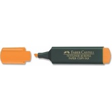 Faber Castell Fosforlu Kalem Turuncu 1548