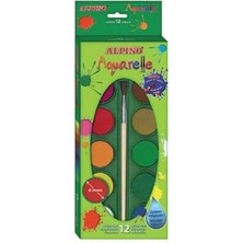 Alpino 12 Renk Suluboya Fırçalı