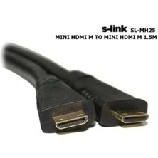 S-Link SL-MH25 1.5mt Mını Hdmı Görüntü Kablosu