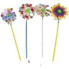 Kardeşler 13 cm 6 Yaprak Rüzgar Gülü