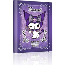 Victorias Journals Kuromi 16.5X23.5 Sert Kap.gizli Spiralli Planlayıcı Günlük 524-1854