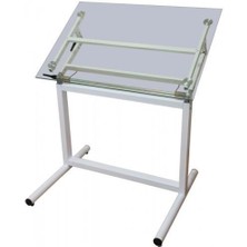 Panda 80X120 Çizim Masası Prof.ayaklı Camlı 912