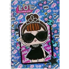 Keskin Color L.o.l. O.m.g. A6 Karton Kapak Spiralli Not Defteri Çizgili 80 Yp 140400-79