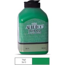 Artdeco 500 ml Akrilik Boya Yeşil 70L-3612