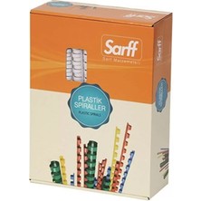 Sarff 14 mm Plastik Spiral 100 Lü Beyaz 15312029
