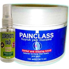 Painclass Kas Eklem Sızıları Için Kuyruk Yağı Bakım Kremi 100 Ml+30 ml Çörek Otu Yağı ile