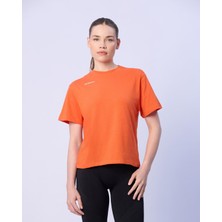 Emma Kadın Koyu Turuncu Regular Fit Tişört