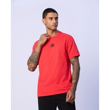 Enrico Erkek Kırmızı Regular Fit Tişört