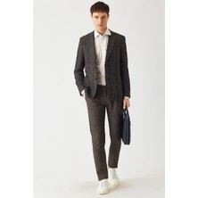 Bisse Kahverengi Lastikli 4 Cepli Spor Erkek Pantolon PNS22K22227_D11