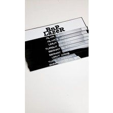 Bnp Plakalık Isme Özel 3D Lazer Kesim Pleksi PLAKALIK(2ADET)