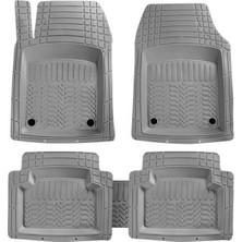 Minderland Pro - Chevrolet Hhr  ile Uyumlu Paspas Seti, Gri