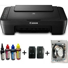 Dolan Kartuşlu Pıxma E414 Renklı Inkjet Yazıcı/tarayıcı/fotokopiuyumlu