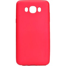 İshe Galaxy J7 2016 Kılıf Esnek ve Soft Silikon Kapak Lupsy Kapak