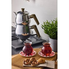 Perotti Mercan 6'lı Borosilikat 200 ml Çay Bardağı