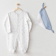 Andywawa AC25607 Ocean Is My Happy Place Bebek Tulum Takım White