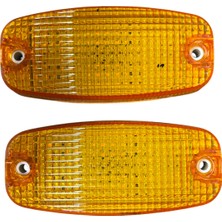 Flaşlı 18 LED Sarı LED Lamba 12-24V 2 Adet Fiyatı