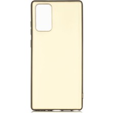 İshe Galaxy Note 20 Kılıf Esnek ve Soft Silikon Kapak Lupsy Kapak