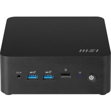 MSI Cubi NUC 1M-267XTR Intel Core i7 150U 16GB 1TB SSD Freedos Siyah Mini Masaüstü Bilgisayar