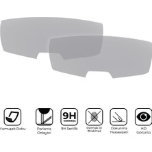 Gp Kompozit Aprilia Sr 125-160 2023 Uyumlu Motosiklet Ekran Koruyucu Şeffaf