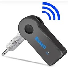 Kablosuz Samsung Lg Iphone Bluetooth Aux Araç Kiti Siyah