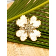 Monalisa Home Çiçek Figürlü Broş